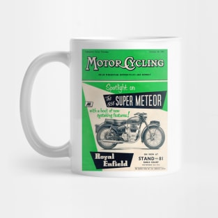 Vintage Motor Cycle Magazine Cover Mug